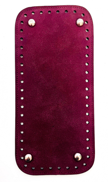 Fondo Ecopelle Bordeaux 12x25 cm