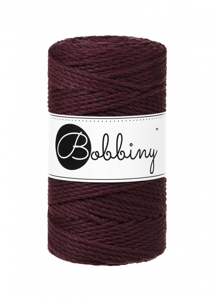 Macrame Ropes 3PLY Burgundy