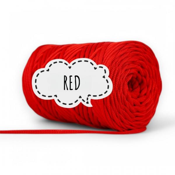 CORDINO PIATTO IN POLIESTERE 5MM PIMOtki – Red